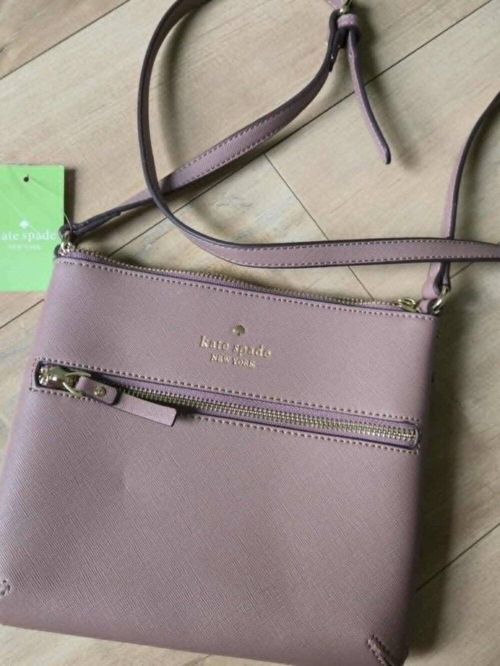 Kate Spade New York Pink Saffiano Leather Crossbody Bag NWT - Picture 11 of 11
